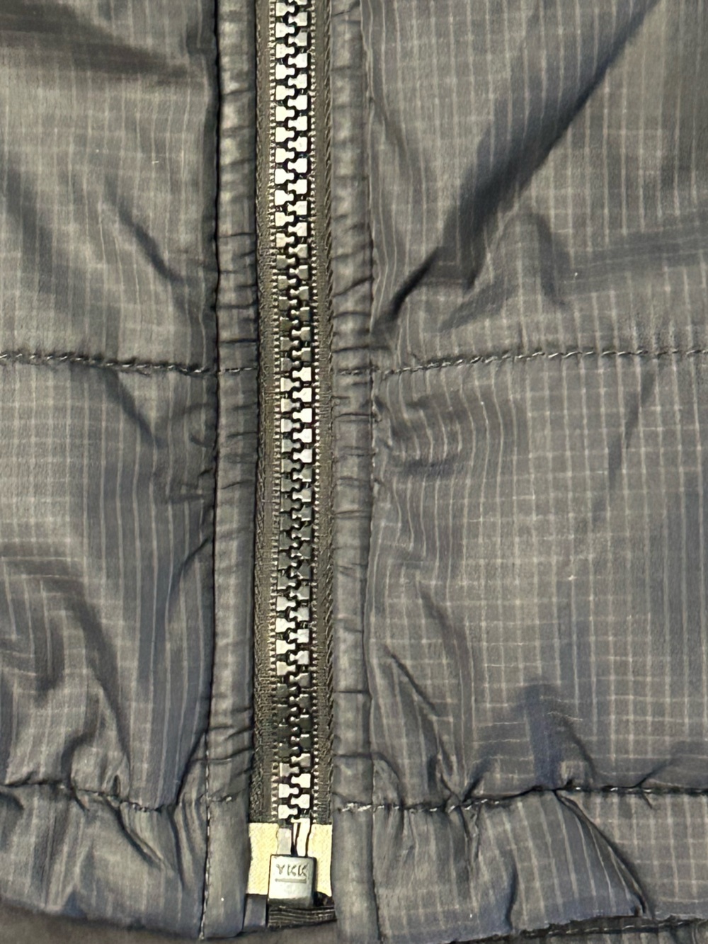 North Face Black Quilted Puffer Primaloft Jacket Men’s SZ M EUC Gorpcore Winter - Picture 14 of 15